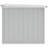 vidaXL Storage Box Grey Galvanized Steel, Plastic Large