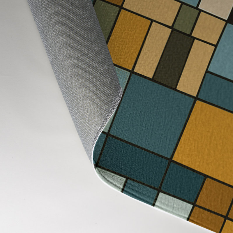 Colored Patchwork Indoor And Outdoor Area Rug, Rectangle 8' x 10'