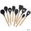 Ensemble d'ustensiles de cuisine en silicone 9 pièces Elyon-70265549