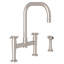 Holborn™ Bridge Faucet With Side Spray-48543940