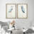 Blue Heron Bird Portrait Coastal Beach Decor - Framed Canvas Master Bedroom Wall Art Set 2 Print-457049650-457049678