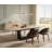 Metal Base Dining Table