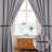  Curtain Holdbacks with Heavy-Duty Metal | Stylish Wall-Mounted Tiebacks with Decorative Hook Design | Versatile Curtain Holder Hooks for Your Home Décor (Black, Set of 2)