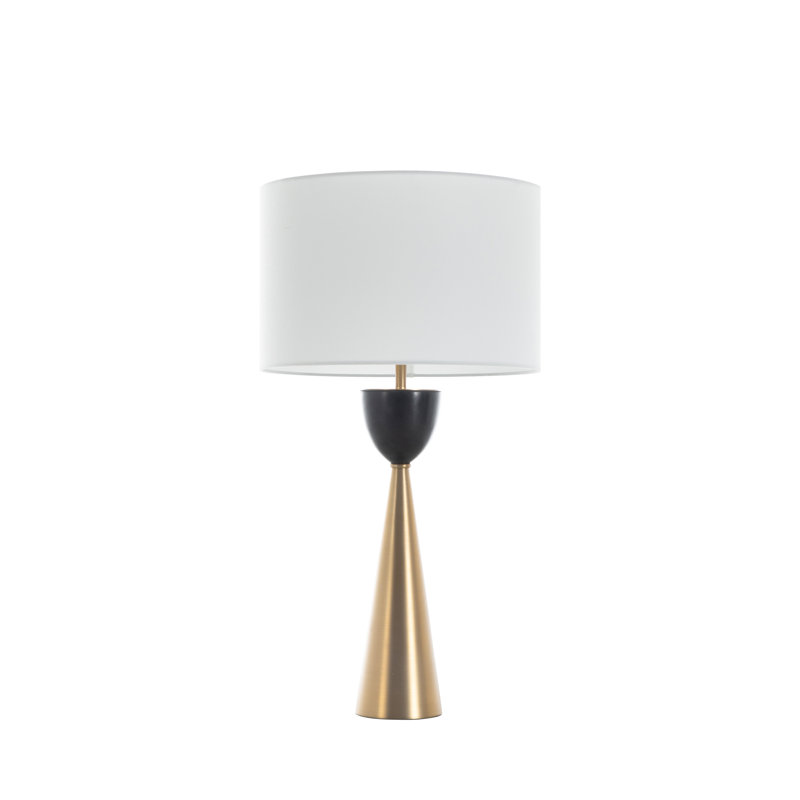 Rome Table Lamp - White, Black