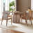 47,24 Inch Dining Table For Dining Room 4-6 People Round Dinner Tables Mid-Century Modern Table With Wood-604090790-604090784