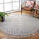 Aldeline Southwestren Handmade Flatweave Wool Ivory/Navy Area Rug