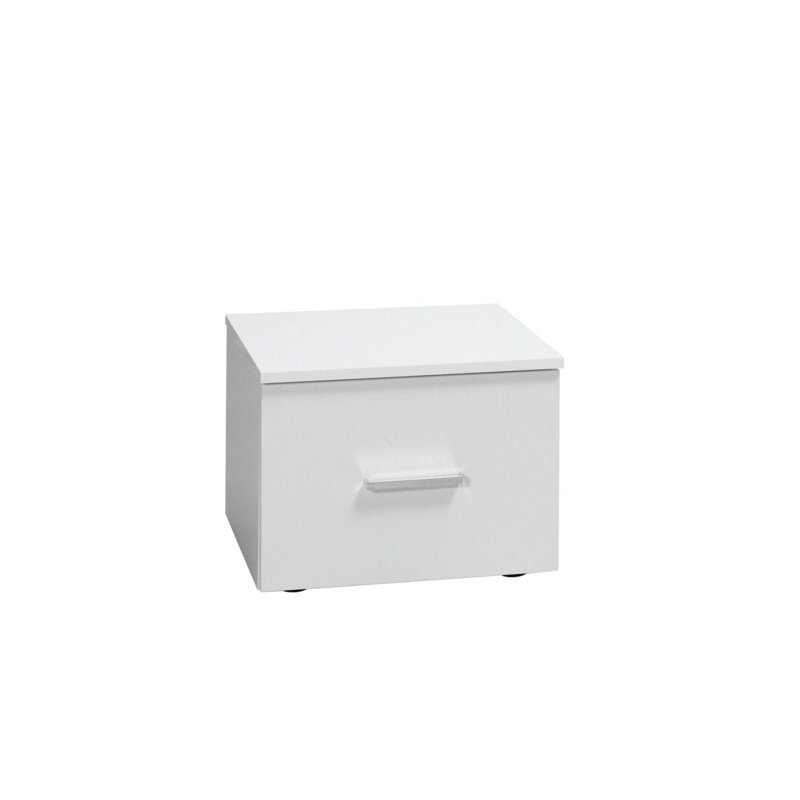Panarea 47cm W Manufactured Wood Bedside Table