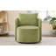 Fauteuil d'appoint rembourré 29,9 po avec base pivotante à 360 ° pour salon, chambre à coucher, bureau ou hôtel-1637445171