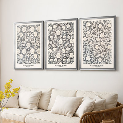 Série sur toile encadrée sur mesure - 3 pièces