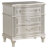 Swampscott 3-drawer Nightstand Silver Oak