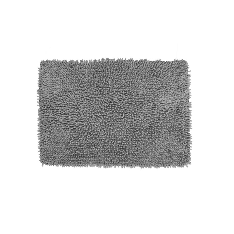 Tapis de bain Hayworth, Gris, L 17 po x L 24 po
