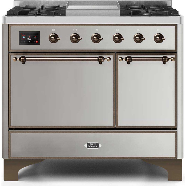 ILVE Majestic II 40 in Dual Fuel Range