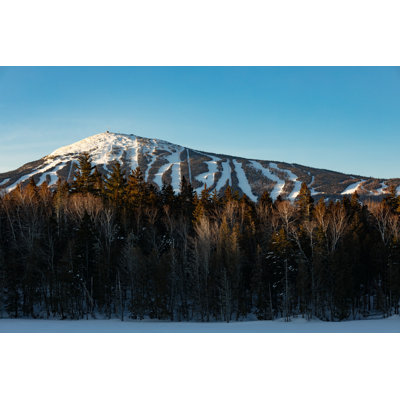 " Ski Mountain In Maine. "