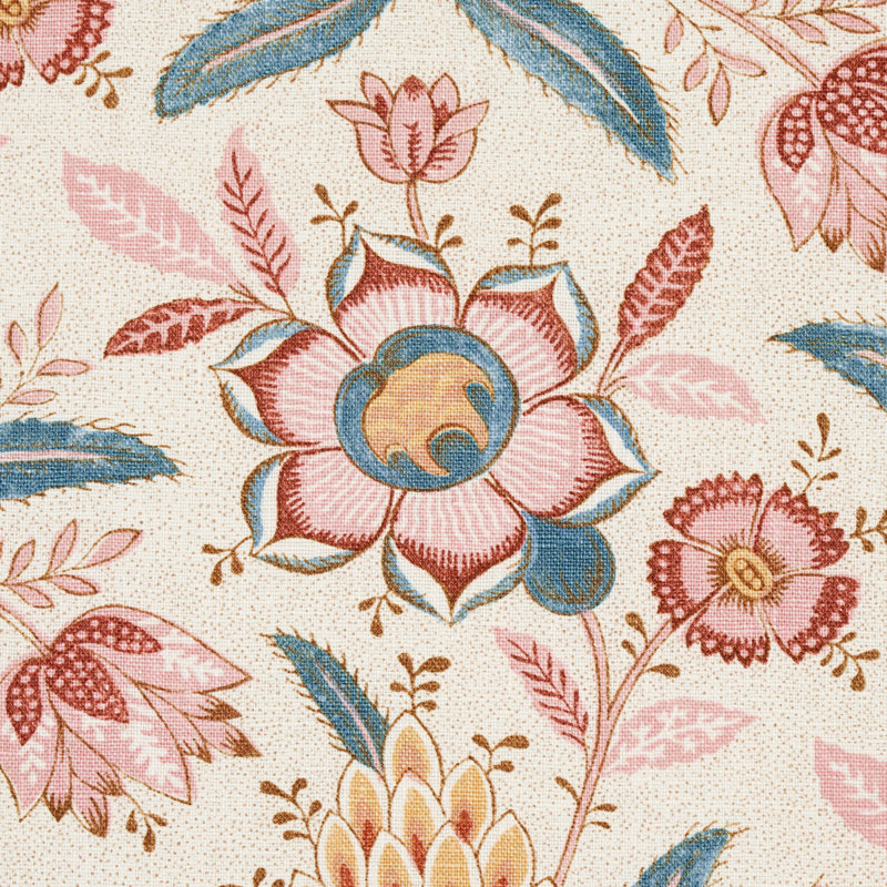 Tissu botanique Lafayette, Rosso Antico