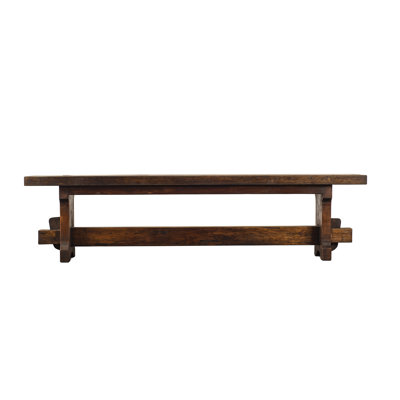 Hand-Made 72" Solid Reclaimed Wood Bench