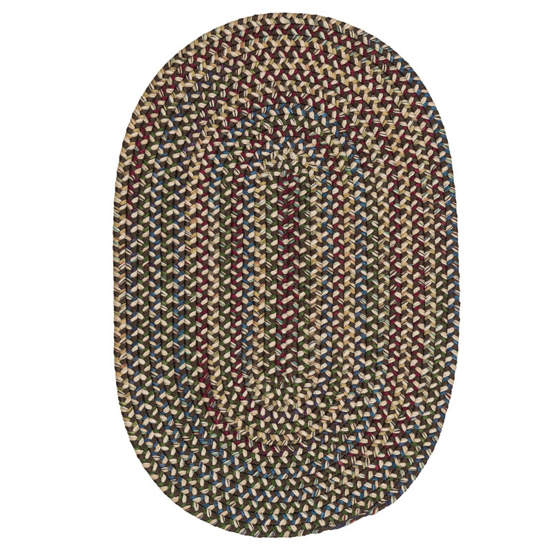Tapis brun / beige Dollman, Oval 6 pi x 9 pi