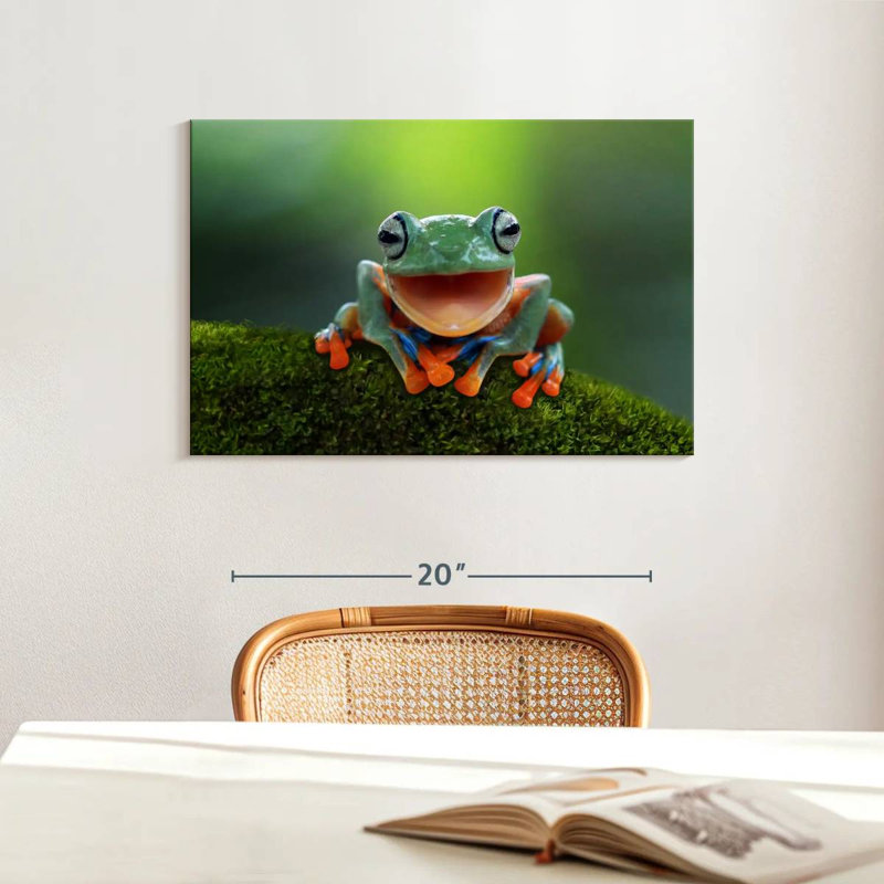 Brampt Happy Tree Frog, 16" H x 24" W