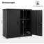 Bedarra Iron 2 - Door Rectangle Accent Cabinet-1718523931