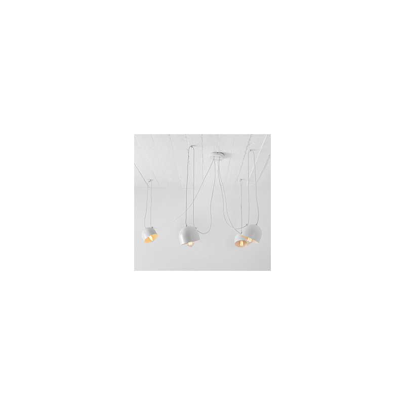 Allan 4 - Light Cluster Pendant, White