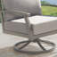 Chaise de patio pivotante avec coussins Sunbrella Adalinne-1939545213-1939545214