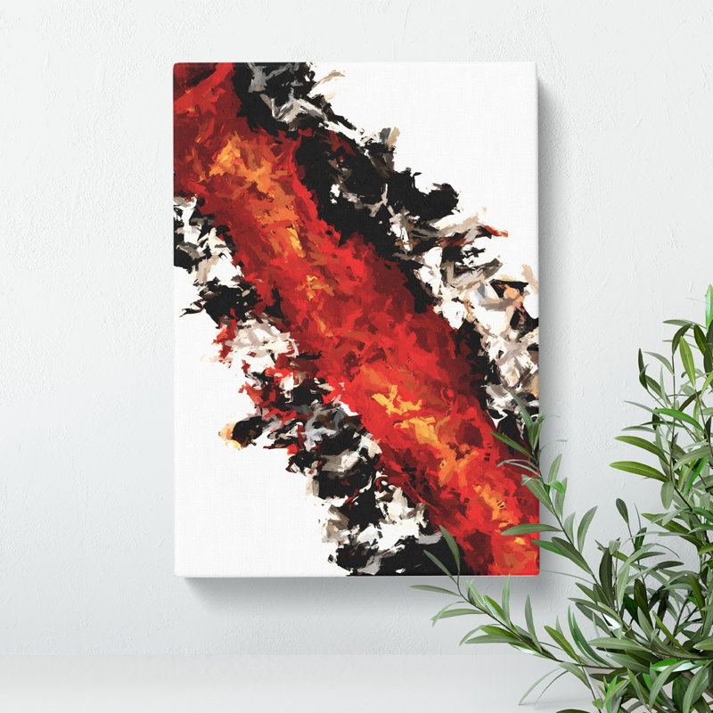 Adoration Abstract - Wrapped Canvas Print, 50cm H x 35cm W x 3cm D