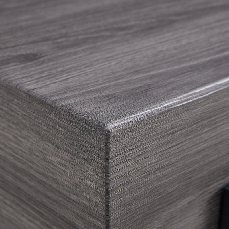 Table basse en MDF avec pieds en métal