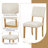 5-Piece Round Dining Table Set Pedestal Kitchen Table Set-115299735