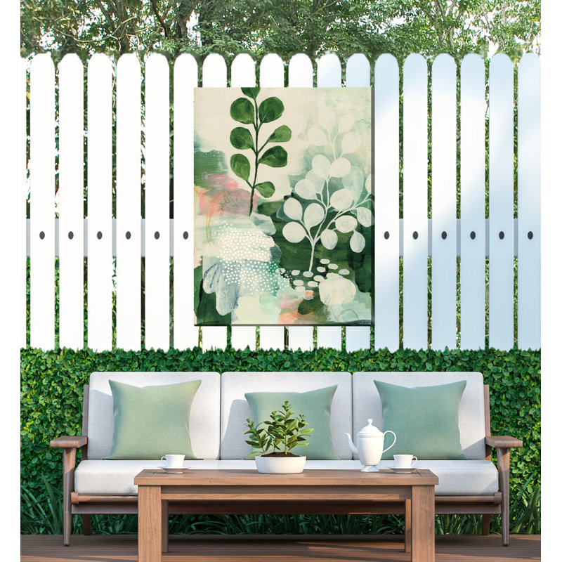 Elemental  Outdoor Wall Canvas Art