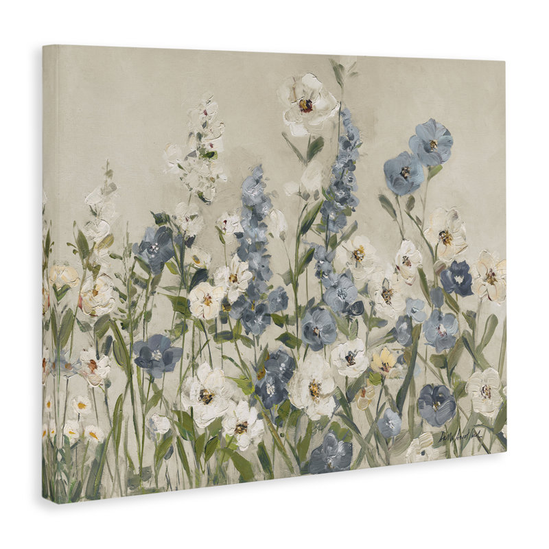 Garden Blossoms in Canvas Wall Art, design by Sally Swatland, 24" H x 30" W