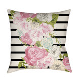 Lolita Sofia Floral Indoor/Outdoor Throw Pillow