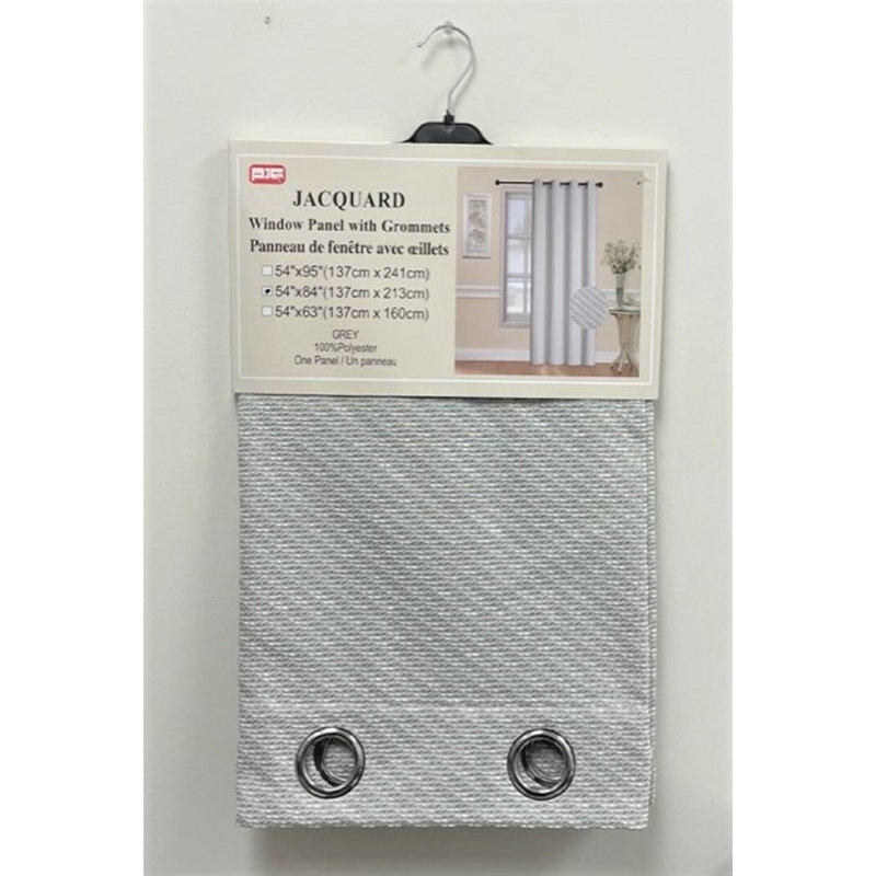 Panneau de rideau obscurcissant en polyester, L 54 po x L 95 po