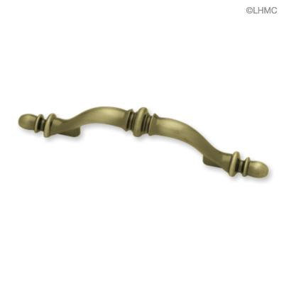 (5 Pack) Traditional Pull Satin Antique Brass