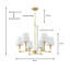 Lustre moderne à intensité variable 6 lumières Hendersonville