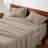 Bedsure Deep Pocket Sheet Set - Fits Mattresses Up to 21 Inches Thick -  GentleSoft Bed Sheet set, Moisture Wicking, Soft & Cooling Bed Sheet & Pillowcases, Easy & Secure Fit-105311095-105311090