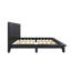 Lit plateforme en bois massif-107195462