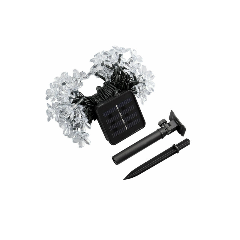 Ellie-Anna Indoor 50 - Bulb 275'' Solar Powered LED Novelty String Light, Warm White