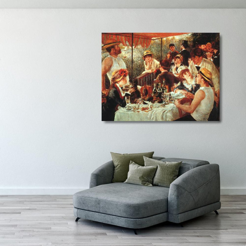 «Luncheon Of The Boating Party», H 28 po x l 37 po
