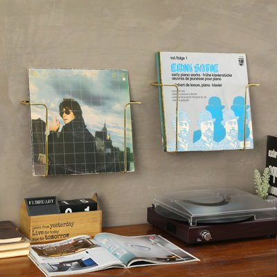 Wall Mounted Metal Wire Magazine Rack