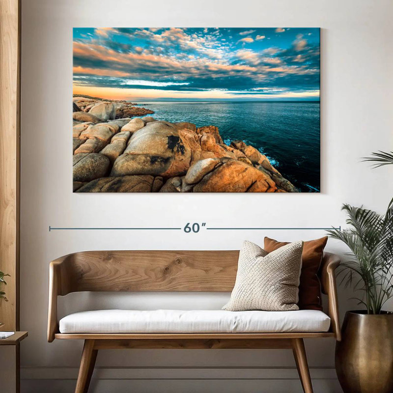 Plage Gillard Fleurieu, H 34 po x l 51 po