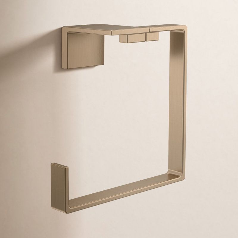 Accessoire de quincaillerie pour salle de bain Vero, Bronze champagne lustré