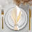 Set of Gold Coloured Napkin Rings in Dragon Fly Shape for Elegant Kitchen and Dinner Table Settings