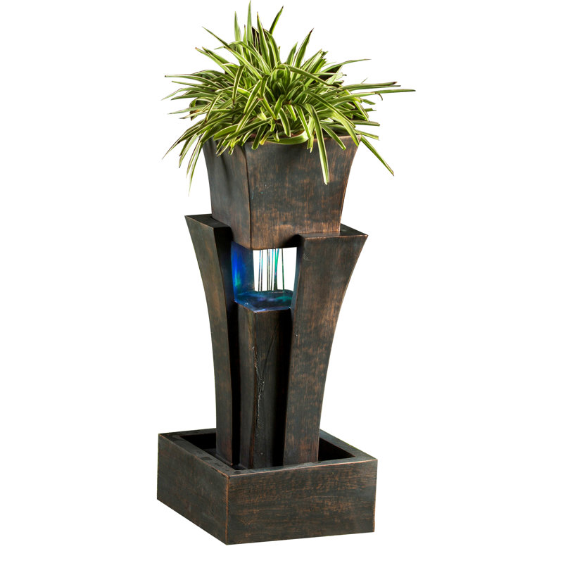 Palazzo Sasso Weather Resistant Floor Fountain