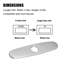 Plaque de protection pour évier de cuisine en acier inoxydable-94210299