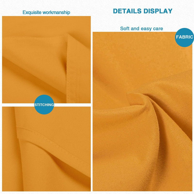 Clear - Set of 2, Ginger Yellow