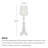 Modern Minimalist Acrylic Floor Lamp