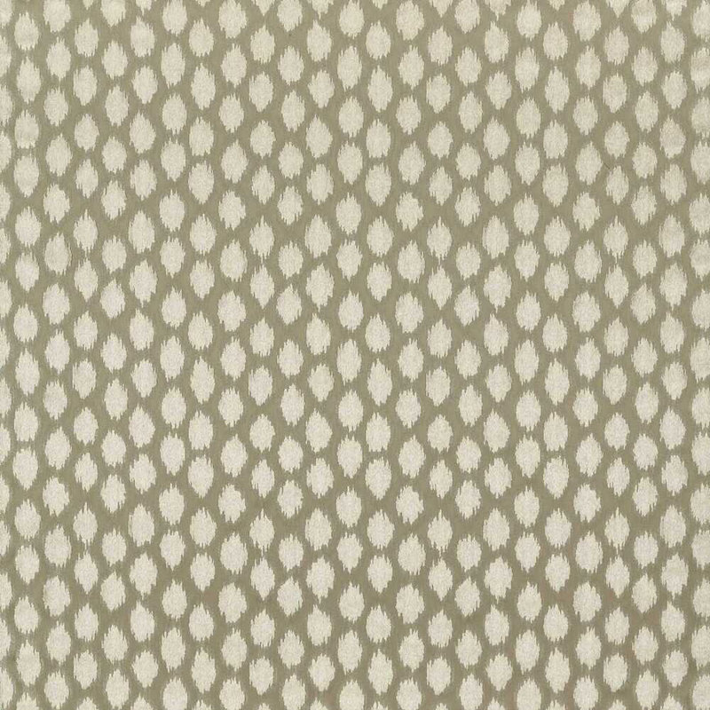 Ikat Spot Fabric, Stone