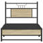Bed Frame Without Mattress Engineered Wood-1250920554-1264259886