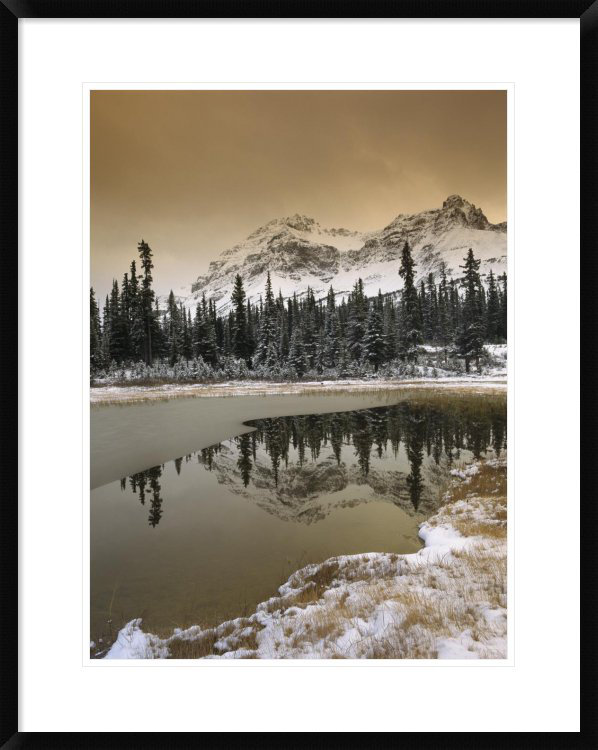 " Canadian Rocky Mountains Dusted " Global Gallery 