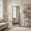 14 "x 47" au-dessus de la porte - miroir suspendu pleine longueur, miroir mural encadré en alliage d'aluminium-987738681