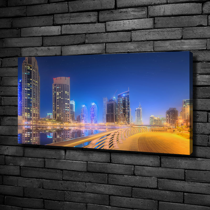 Dubai - No Frame Print on Canvas
